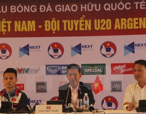 u20 việt nam háo hức trận đấu giao hữu