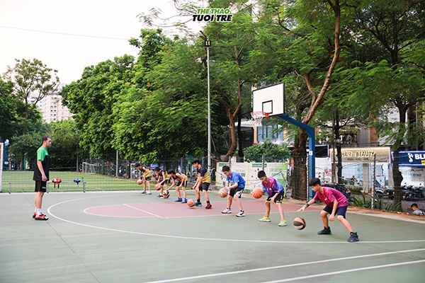 Lớp bóng rổ tại Thanh Xuân - Hà Nội