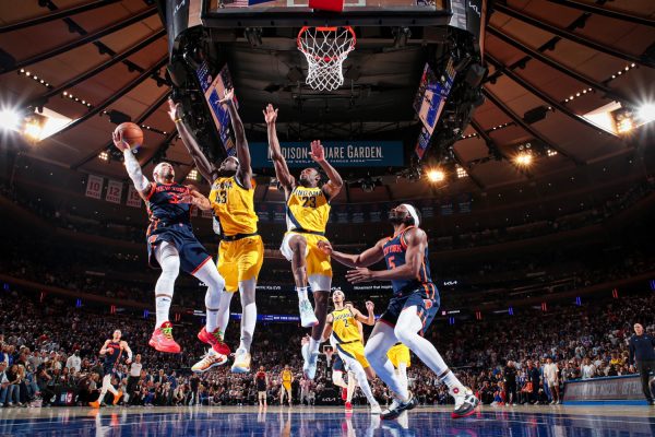 Một trận đấu bóng rổ tại NBA